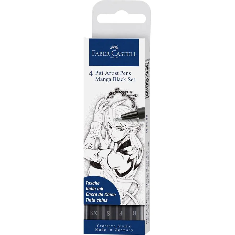 Rotuladores Pitt Artist Pen, Manga Black