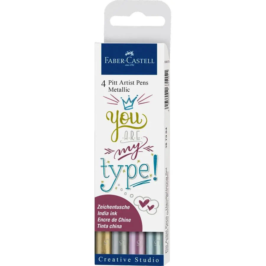 Rotuladores Pitt Artist Pen Metallic