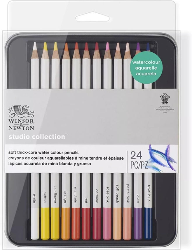 Lápices de colores acuarelables Winsor & Newton