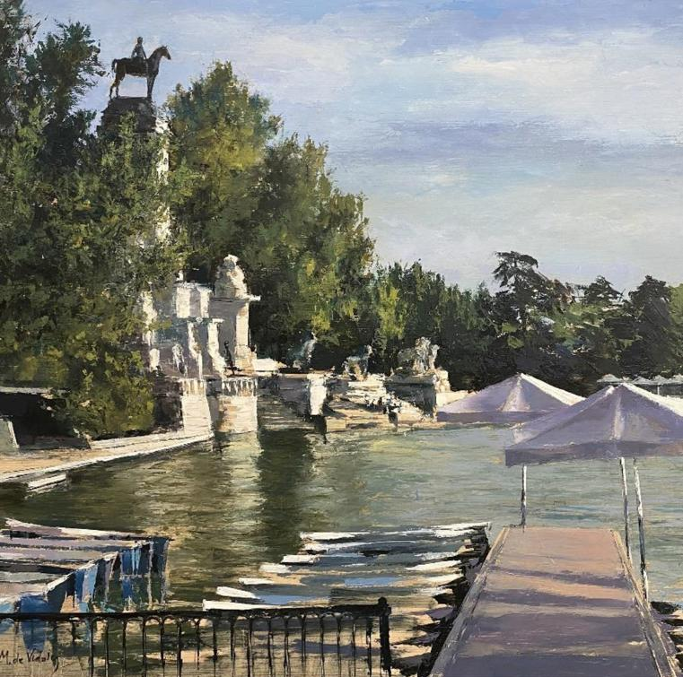 Exposición de pintura de José Luis Martín de Vidales