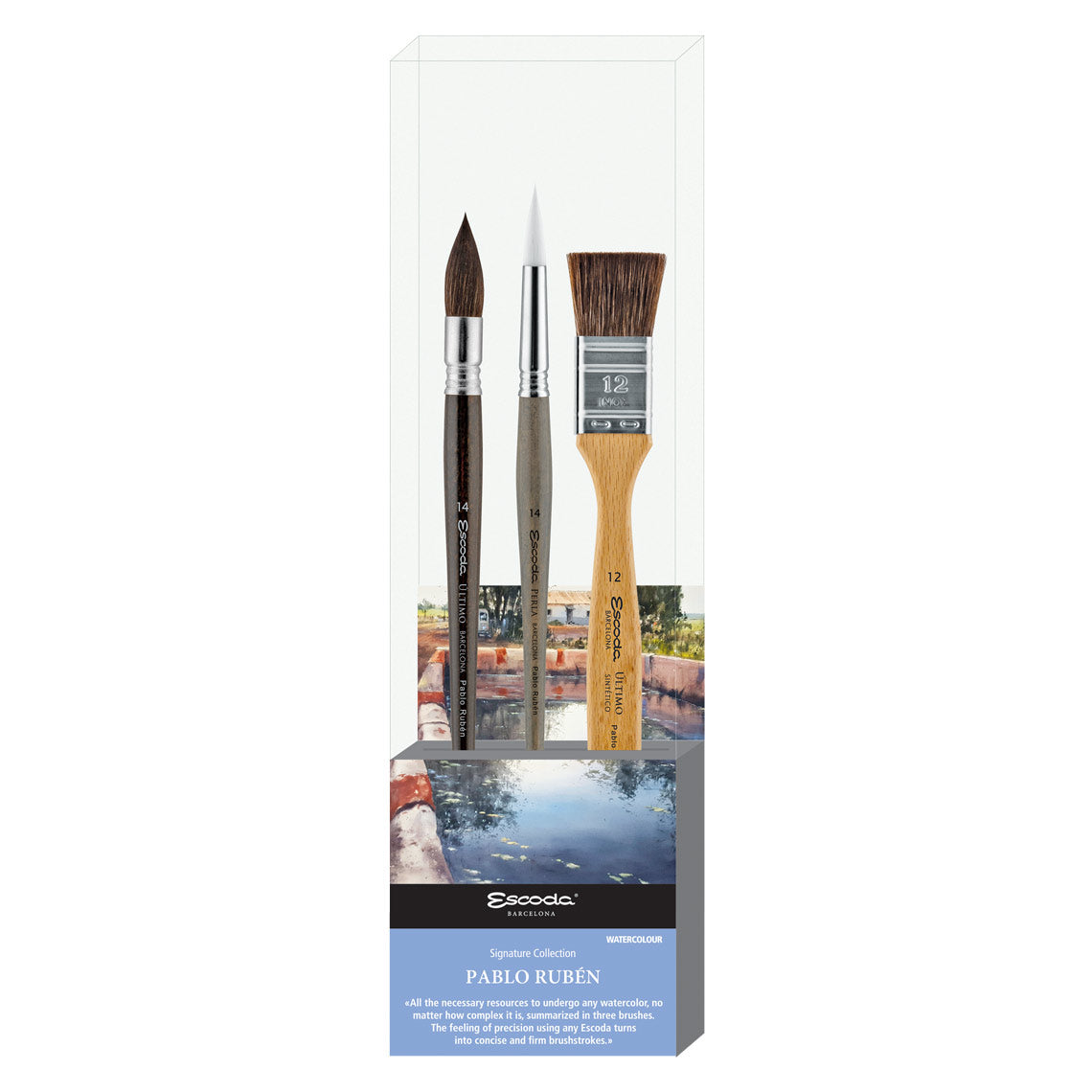ESCODA PERLA FILAMENT WIT PENSEEL 1430 NR. 5/0 ROND | Van Beek Art Supplies ESCODA PERLA FILAMENT WIT PENSEEL 1430 NR. 5/0 ROND | Van Beek Art Supplies