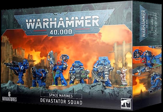 Warhammer 40,000 - Space marines: Devastator Squad