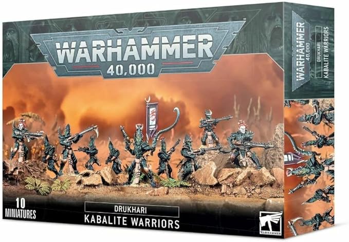 Warhammer 40,000 - Drukhari: kabalite warriors